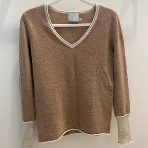 Michael Stars V Neck Cashmere Sweater Size 1